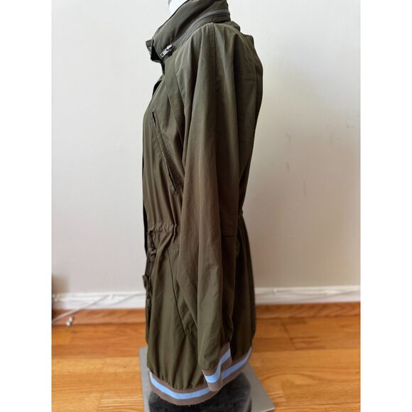 Free People Women's Windswept Jacket Green Olive Lightweight Size XS No Hood - Picture 6 of 16
